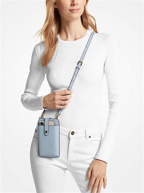 michael kors large phone crossbody|michael kors outlet phone crossbody.